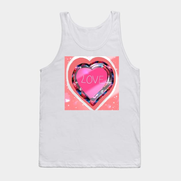 Love Tank Top by Creat1ngs